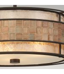 Plafoniera Laguna 3 Light Semi-Flush Light