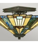 Plafoniera Inglenook 2 Light Semi-Flush