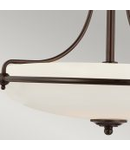 Plafoniera Griffin 4 Light Semi-Flush Light – Palladian Bronze