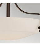 Plafoniera Chantilly 3 Light Semi-Flush Light