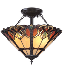 Plafoniera Cambridge 2 Light Large Semi Flush Mount