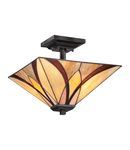 Plafoniera Asheville 2 Light Semi-Flush