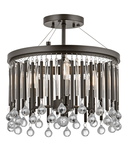 Plafoniera Piper 3 Light Semi Flush