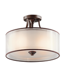 Plafoniera Lacey 3 Light Small Semi-Flush Mount