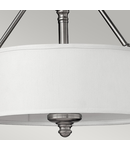 Plafoniera Sussex 3 Light Semi-Flush