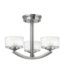 Plafoniera Meridian 3 Light Semi-Flush