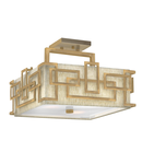 Plafoniera Lanza 3 Light Semi Flush Mount – Brushed Bronze