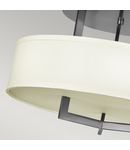 Plafoniera Hampton 3 Light Semi-Flush