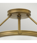 Miniatură Plafoniera Collier 3 Light Semi-Flush - imaginea 2