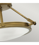 Miniatură Plafoniera Collier 3 Light Semi-Flush - imaginea 3