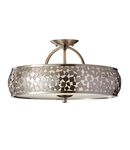 Plafoniera Zara 3 Light Semi-Flush Light