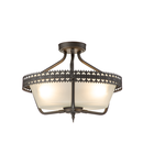 Plafoniera Crown 3 Light Semi-Flush/Pendant