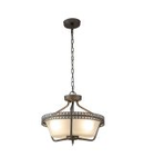 Plafoniera Crown 3 Light Semi-Flush/Pendant