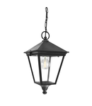 Lampa suspendata Turin 1 Light Chain Lantern – Black