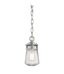 Lampa suspendata Lyndon 1 Light Small Chain Lantern – Brushed Aluminum