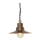 Lampa suspendata Sheldon 1 Light Chain Lantern – Aged Brass