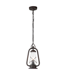 Lampa suspendata Miners 1 Light Chain Lantern