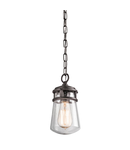 Lampa suspendata Lyndon 1 Light Small Chain Lantern – Architectural Bronze