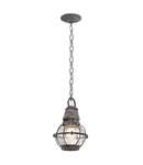 Lampa suspendata Bridge Point 1 Light Small Chain Lantern