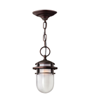 Lampa suspendata Reef 1 Light Chain Lantern Victorian Bronze