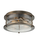 Corp de iluminat decorativ pentru exterior, Ashland Bay 2 Light Outdoor Ceiling Flush