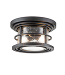 Corp de iluminat decorativ pentru exterior, Lighthouse 2 Light Flush Mount