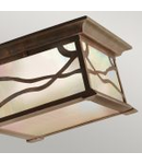 Corp de iluminat decorativ pentru exterior, Morris 2 Light Flush Mount