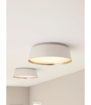 Corp de iluminat decorativ pentru exterior, Asher 3 Light Flush Light – Matte White