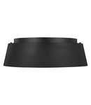 Corp de iluminat decorativ pentru exterior, Asher 3 Light Flush Light – Midnight Black