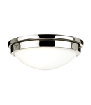 Corp de iluminat decorativ pentru exterior, Gravity 2 Light Flush Light – Polished Nickel