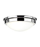 Corp de iluminat decorativ pentru exterior, Gravity 2 Light Flush Light – Polished Chrome