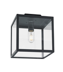 Corp de iluminat decorativ pentru exterior, Lofoten 1 Light Flush Ceiling Light – Cube