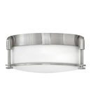 Corp de iluminat decorativ pentru exterior, Colbin 2 Light Small Flush Mount – Brushed Nickel