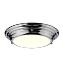 Corp de iluminat decorativ pentru exterior, Welland 1 Light Mini LED Flush Light – Polished Chrome