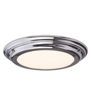 Corp de iluminat decorativ pentru exterior, Welland 1 Light Flush Light – Polished Chrome