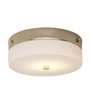 Corp de iluminat decorativ pentru exterior, Tamar 1 Light Medium Flush Light – Polished Gold