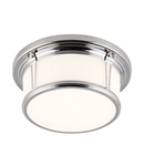 Corp de iluminat decorativ pentru exterior, Woodward 2 Light Medium Flush Mount