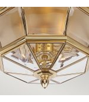 Corp de iluminat decorativ pentru exterior, Newbury 3 Light Flush Mount