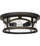 Corp de iluminat decorativ pentru exterior, Marblehead 2 Light Flush Mount