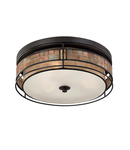 Corp de iluminat decorativ pentru exterior, Laguna 3 Light Large Flush Mount