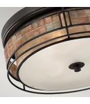 Corp de iluminat decorativ pentru exterior, Laguna 3 Light Large Flush Mount