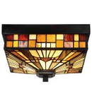 Corp de iluminat decorativ pentru exterior, Inglenook 2 Light Outdoor Flush Mount