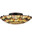 Corp de iluminat decorativ pentru exterior, Alcott 2 Light Flush Mount