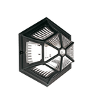 Corp de iluminat decorativ pentru exterior, Parish 1 Light Ceiling Flush Lantern