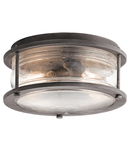 Corp de iluminat decorativ pentru exterior, Ashlandbay 2 Light Outdoor Ceiling Flush