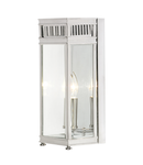 Corp de iluminat decorativ pentru exterior, Holborn 1 Light Half Lantern Small – Polished Chrome