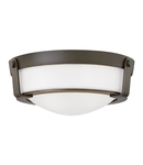 Corp de iluminat decorativ pentru exterior, Hathaway 2 Light Small Flush Mount – Olde Bronze