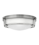 Corp de iluminat decorativ pentru exterior, Hathaway 3 Light Medium Flush Mount – Antique Nickel