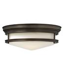 Corp de iluminat decorativ pentru exterior, Hadley 3 Light Flush – Oil Rubbed Bronze