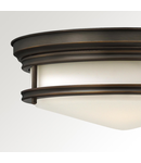 Corp de iluminat decorativ pentru exterior, Hadley 3 Light Flush – Oil Rubbed Bronze
